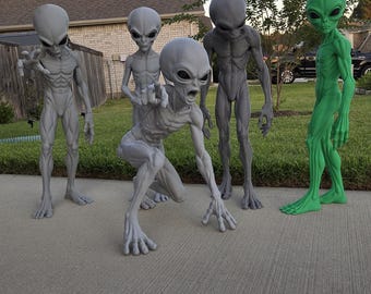 Life Size 3ft 3D Printed Alien