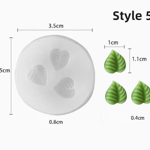 ALT 1: Leaf silicone mold with realistic leaf vein details for cake decorating, fondant, candles, aroma stones, and resin crafts.
ALT 2: Food-grade leaf silicone mold suitable for fondant, chocolate, handmade soaps, epoxy resin, Jesmonite, and DIY craft projects.
ALT 3: Reusable leaf mold for creating realistic botanical decorations, cake toppers, handmade candles, and aroma stones.