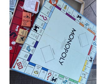 モノポリー ヴィンテージ クラシック ボードゲーム - パーカー