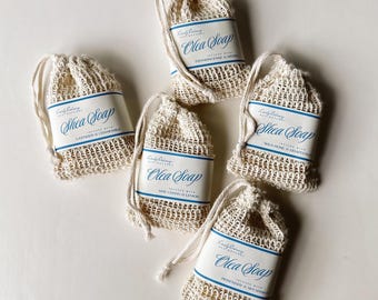 Set de jabones artesanales totalmente naturales / Paquete de regalo de aromaterapia con descuento / Colección Spa: Desintoxica, renueva, calma, revitaliza, exfolia. Compra 4 y llévate 1 gratis.