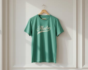 Camiseta con el lema "Madre", Camiseta / Regalo para el Día de la Madre / Camiseta deportiva con estampado / Camiseta Comfort Colors / Básicos de alta gama / Camiseta española para mamá