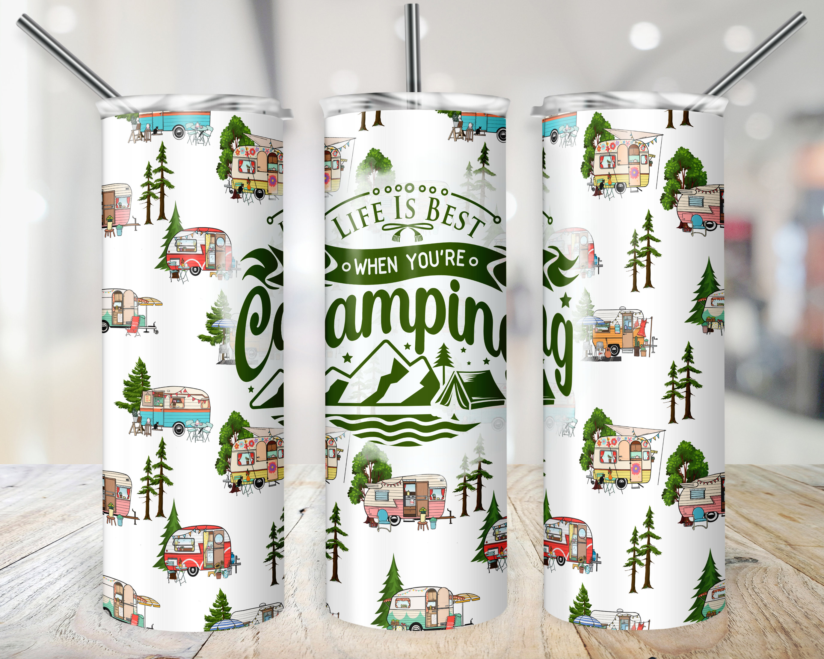 Camping Tumbler – Alight Custom