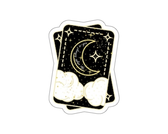 Slaap Token Tarotkaart Sticker