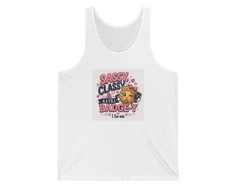Sassy Classy A Little Badgey tank