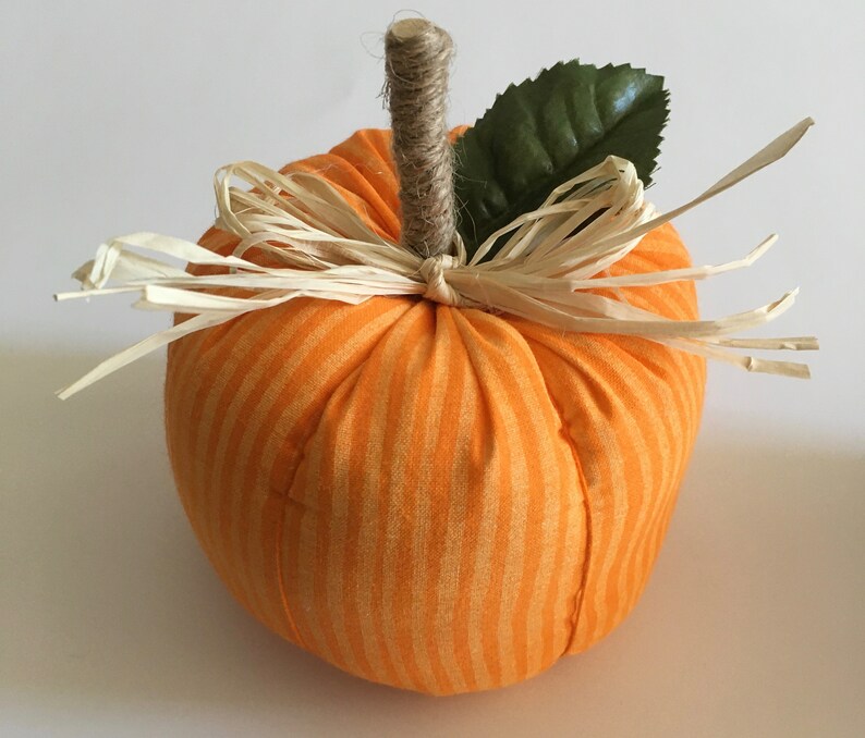 Pumpkin Bowl Fillers Fall Bowl Fillers Fabric Pumpkin Bowl Etsy