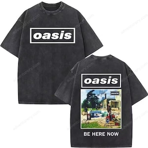 Classic Oasis 25 Tour T-Shirt – Vintage Style Music Fan Band Tee