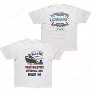 Oasis 2025 Tour Shirt – Retro Rock Punk Band Tee