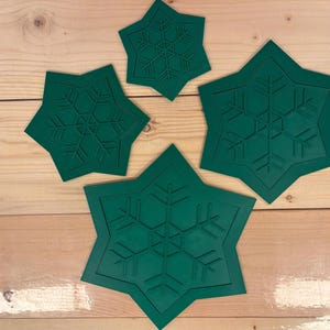 Snowflake Plate Press