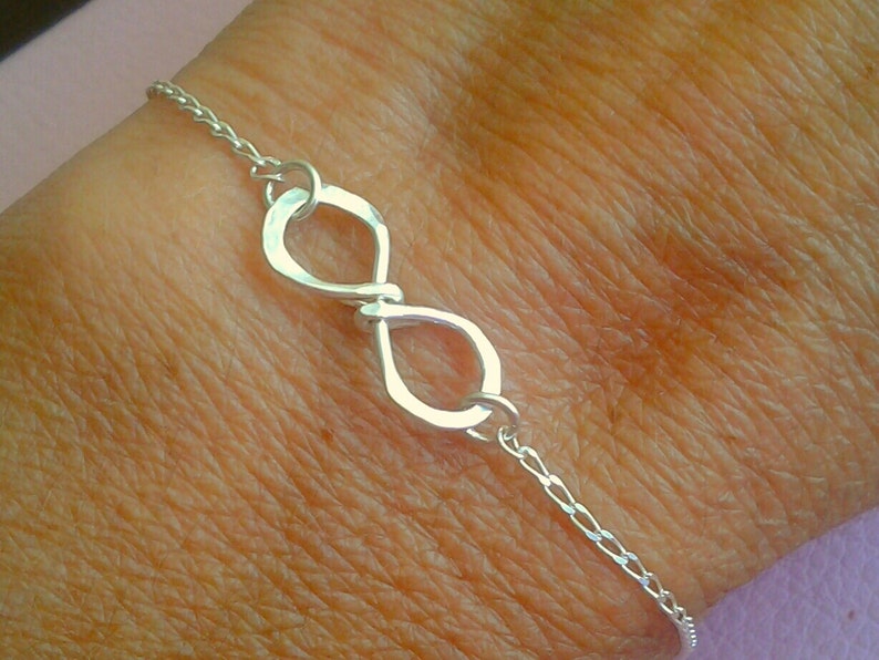 Handmade Infinity Bracelet Best Friend Friendship Bracelet Gold Silver