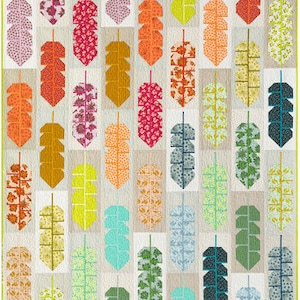 Leafy Quilt Kit - Elizabeth Hartman featuring Sunroom