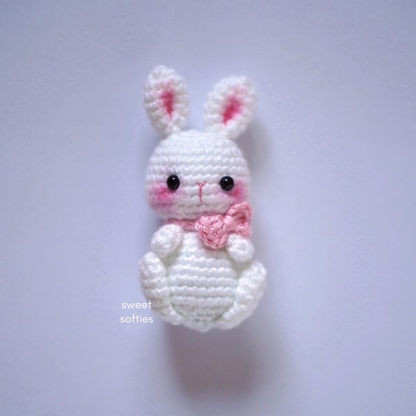 Ellie the Easter Bunny Amigurumi Crochet PDF Pattern · DIY Tutorial Rabbit Yarn Craft · Birthday Holiday Children Kids Boy Girl Unisex Gift