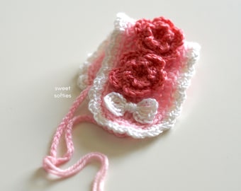 Crochet Lolita Headband PATTERN (DIY Tutorial easy cute gothic kawaii beginner yarn floral rose head accessory baby toddler girl fashion)