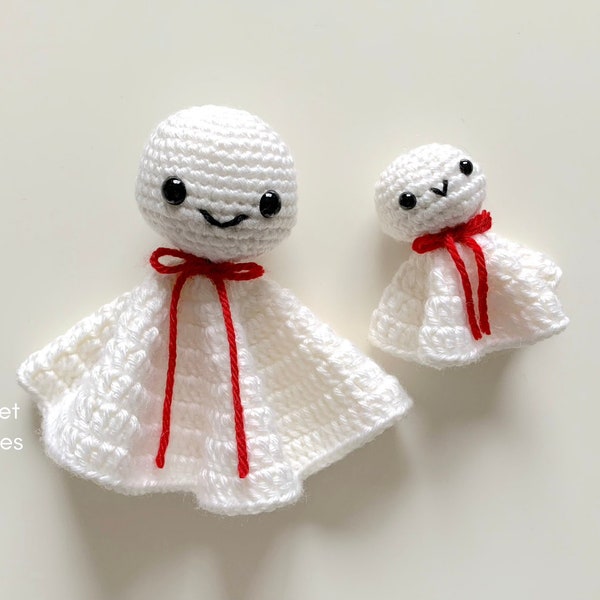 Teru Teru Bozu Crochet Pattern · Amigurumi Ghost Doll Japanese Weather Charm · Free DIY Tutorial Rain Sun Halloween Party Favor