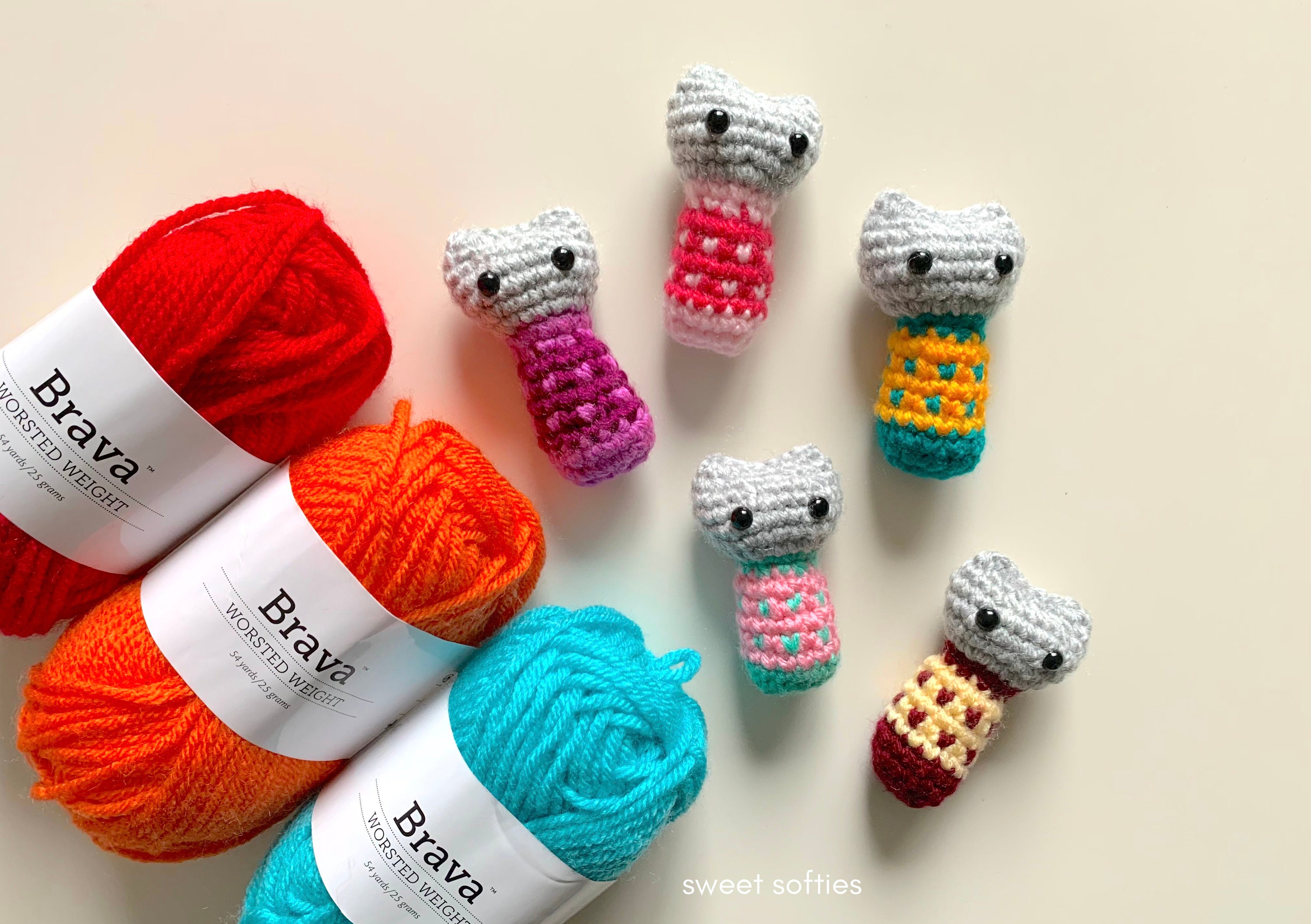 CATNAP KITTIES Free Crochet Pattern DIY Tutorial Quick Easy - Etsy Norway