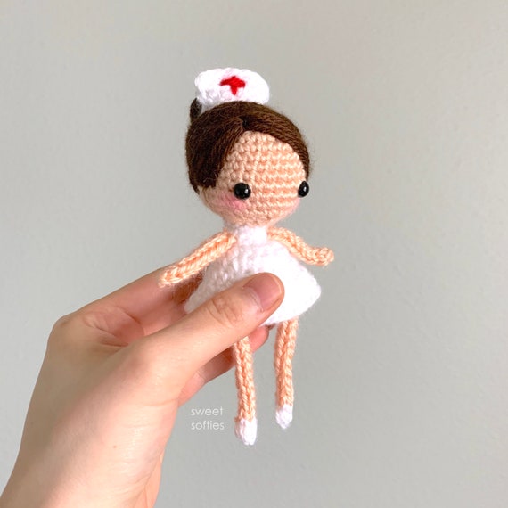 Crochet hotsell nurse doll
