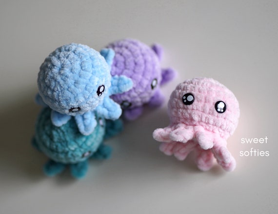 Chunky Amigurumi Octopus Crochet Pattern Tutorial, Free Crochet Pattern 