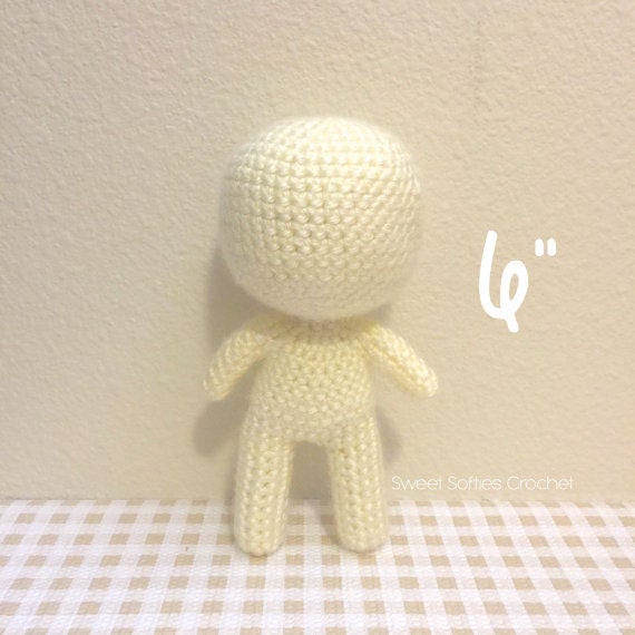 crochet chibi doll pattern