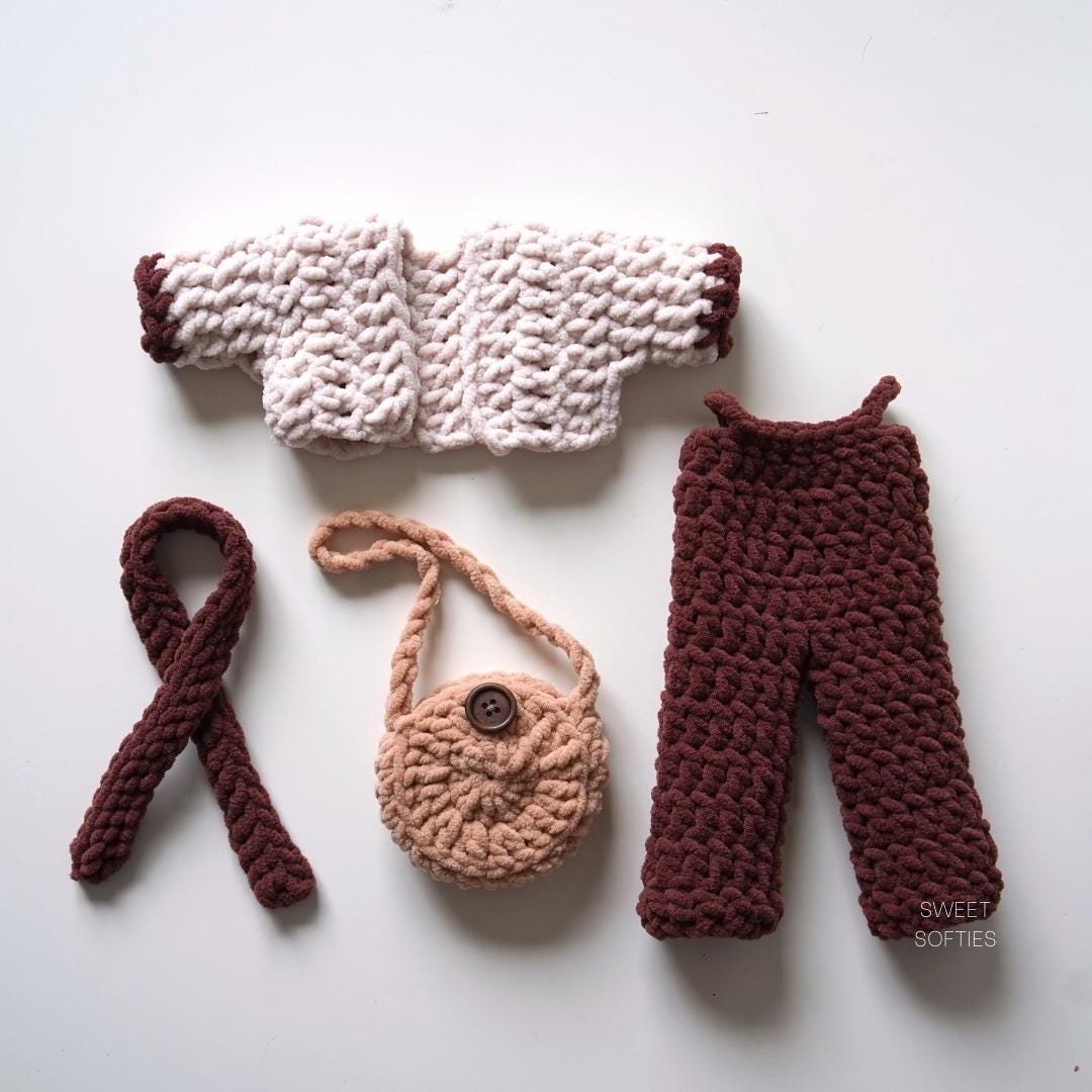 Russet Deer Crochet Pattern · Amigurumi Doll DIY Removable Dress-up ...