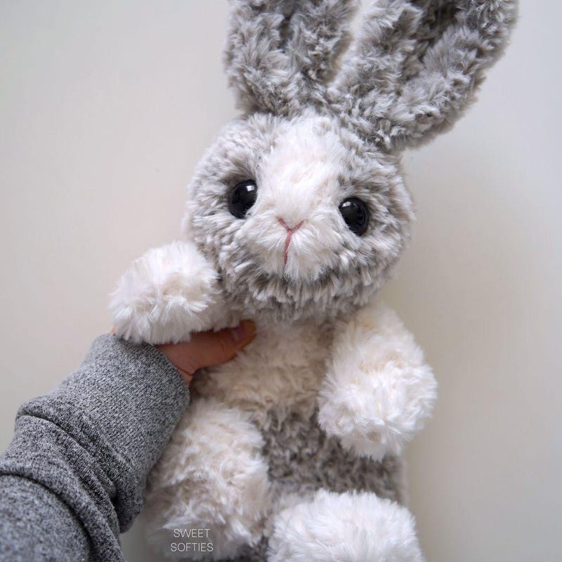 Realistic Furry Rabbit Realistic Bunny Furry - Etsy
