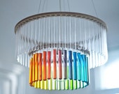 Home & Living Category Winner: Etsy Design Awards 2020 - Maria S.C. double test tubes chandelier / flower vase / home decoration /