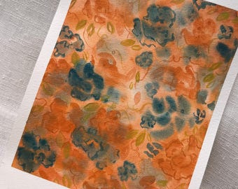 Original Art | Golden Hour | Original Watercolour | Frame not included