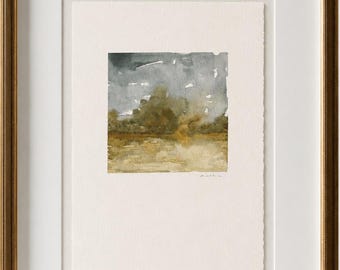 Original Art | Reflection I | Small Abstract Watercolour | Frame not included