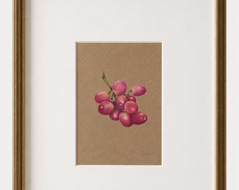 Original Art | Harvest | Small Pencil Study | Frame not included
