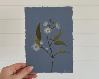 Original Art | Eucalypt | Small Watercolour Study | Frame not included