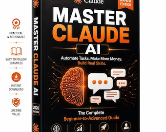 Claude AI Unlocked Digital Guide, 250 Ai Prompts PDF, Etsy SEO & Automation Ebook, Freelance Business Templates, Instant Download