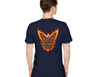 Christina T-Shirt | Back Design Plain On Front - Holy Spirit Reality Apparel