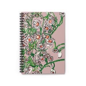 Floral Daisy Pattern Notebook, Phone Case, Tumbler & Tote Collection