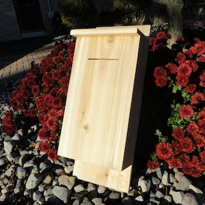 Cedar Bat box