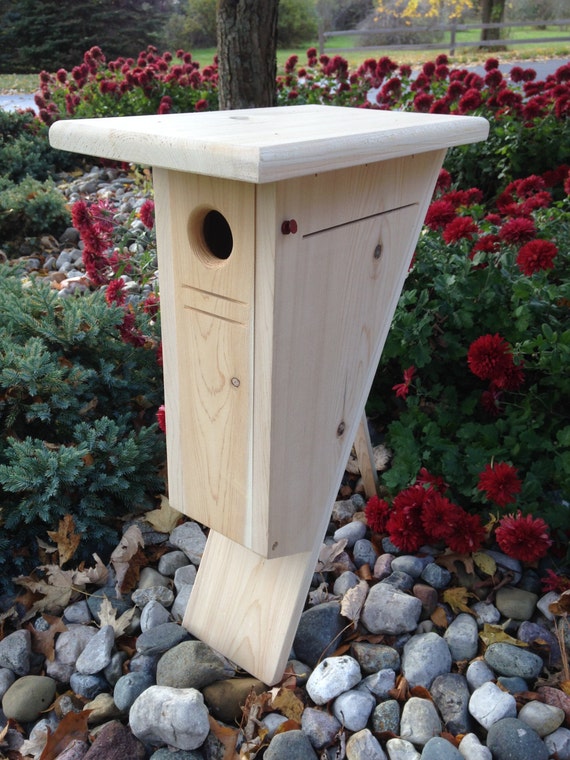 Peterson Style Bluebird Nest Box - Etsy