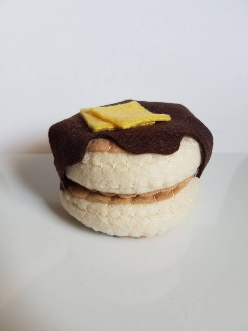 Pancake Headband Felt Plush Hair Accessory Double Stack Option Etsy