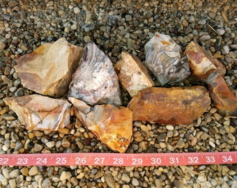 Flint Lapidary rough, Flint Knapping, by the pound