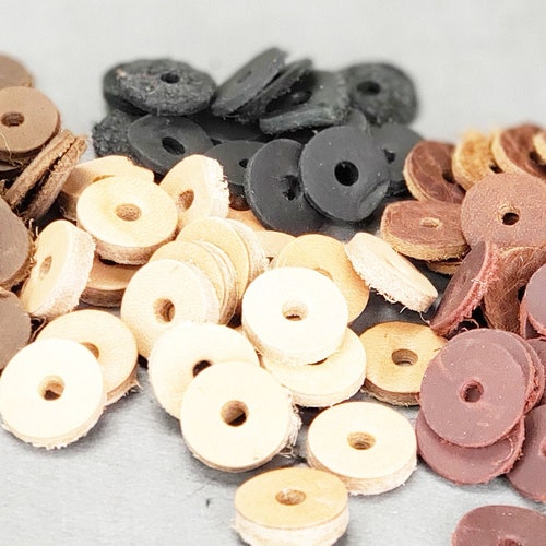 Leather Washers Etsy