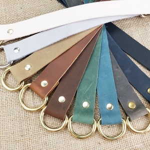 Leather Curtain Tie Backs, Leather Curtain Ties, Leather Tieback Window Treatment MCM Scandi Hardware Shower Curtain Tie