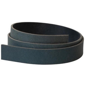 Cinturón de cuero Crazyhorse en blanco para marroquinería. Correas de cuero de 3,8 cm para puños. Retales de cuero desgastado de 250 g y 3,8 cm de ancho.