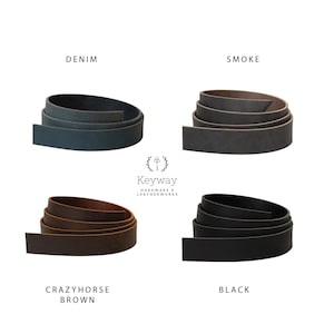1.5&quot; wide leather belt blank leather strap for belt making diy cuffs leather dog collar blank leather strapping scrap leather blanks oil tan