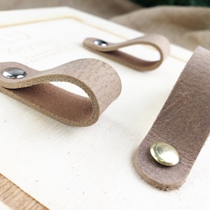leather handles leather pulls nursery drawer pulls Leather Knobs, leather  Handles, Cupboard Handles, Wardrobe handles, knob pulls decor