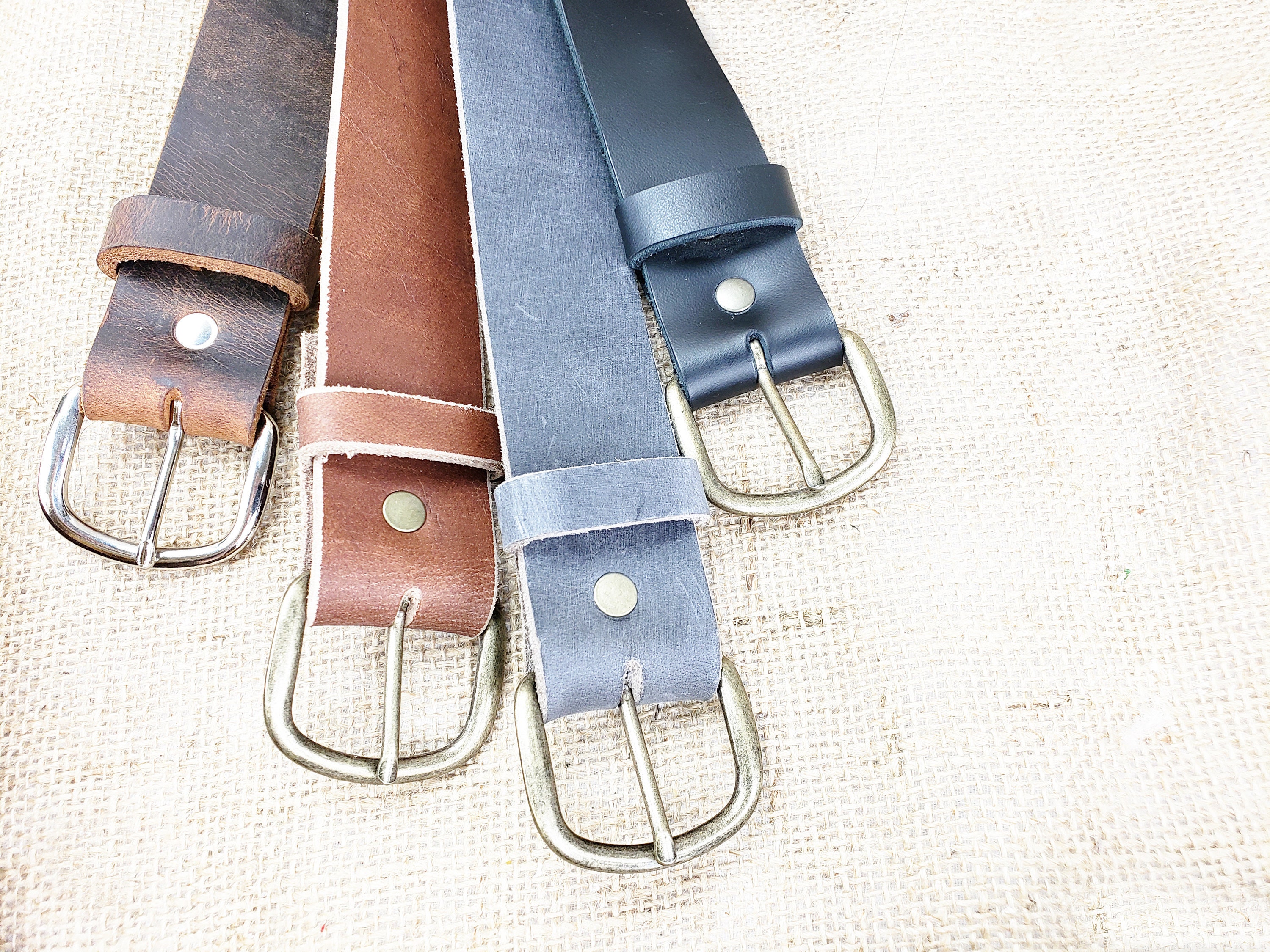 Leather Belt Blank Belt Making DIY Leatherwork Leathercraft Etsy
