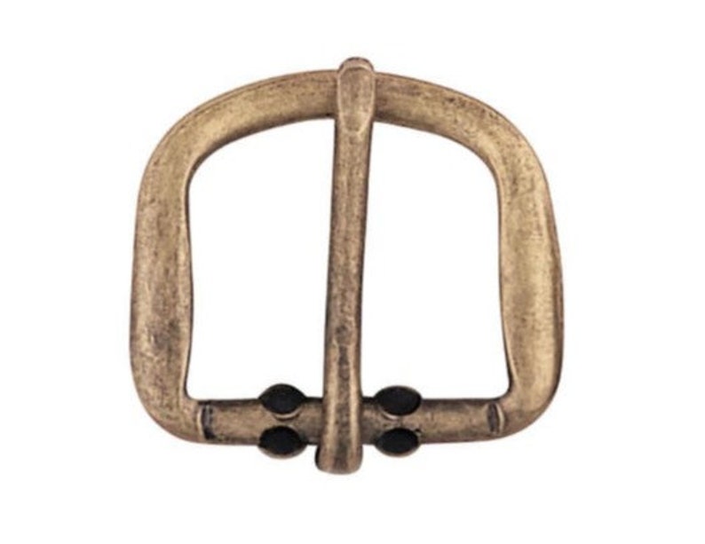 Antique Brass Belt Buckles Belt Making Supplies 1.25 Etsy