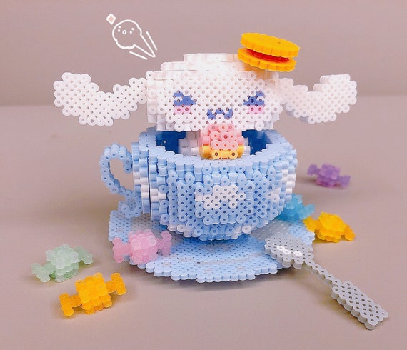 Sanrio Hello Kitty and Friends Heat & Fuse Melty Beads Craft Kits - Kuromi  & My Melody, Cinnamoroll, Keroppi - Set of 3