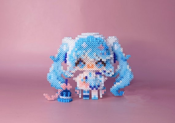 Instant Download! 3D Perler Bead Tutorial Pattern Kawaii Magic