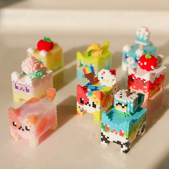 3D Perler Digital Pattern Kawaii - Etsy