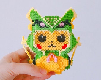 Sofort Download! Bügelbild Bügelbild 3D Pikachu Rayzquaza Cosplay