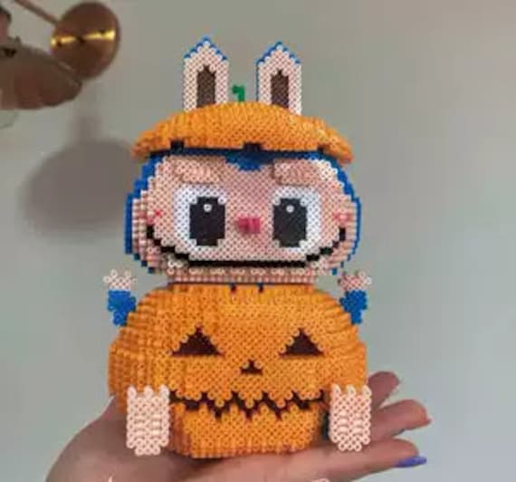 Bead Art Easy Halloween Perler Bead Patterns Easy Halloween Perler