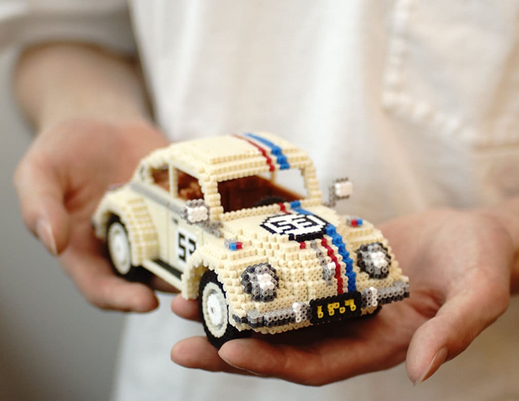 3D Perler Bead Pattern Beetle Car Etsy Canada