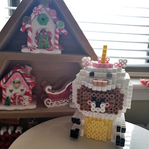 Instant Download! 3D Perler Bead Tutorial Pattern Line Bear Unicorn Cosplay