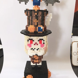 Instant Download! 3D Perler Bead Pattern Steampunk Bunny